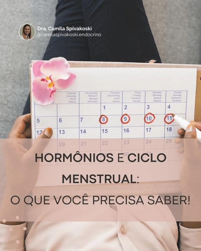 Hormônios E Ciclo Menstrual O Que Você Precisa Saber Dra Camila Spivakoski 7164